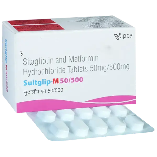 Suitglip-M 50/500 Tablet